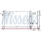 Nissens RADIATOR 616904 - alternate 2